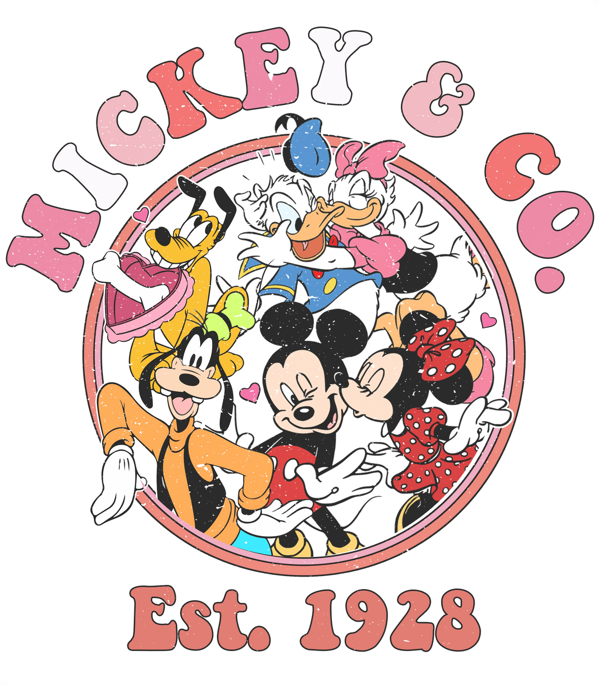 Mega Mickey & Friends SVG Bundle - Family Vacation Digital Download