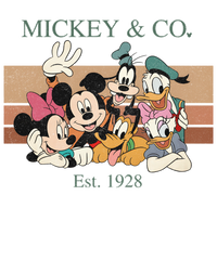 Colorful Mickey & Friends family vacation digital PNG bundle preview with various vacation-themed designs.