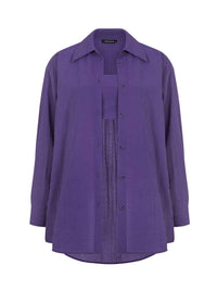 Oversized Twin Set Shirt