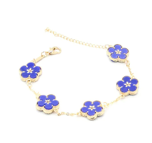 Double-Sided Plum Blossom Bracelet
