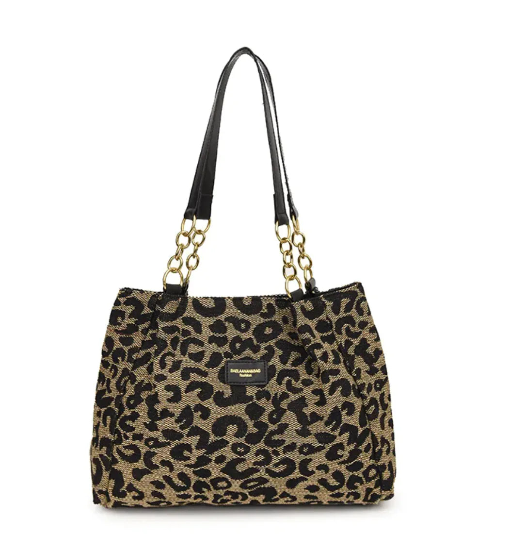 Simple Large-Capacity Canvas Tote