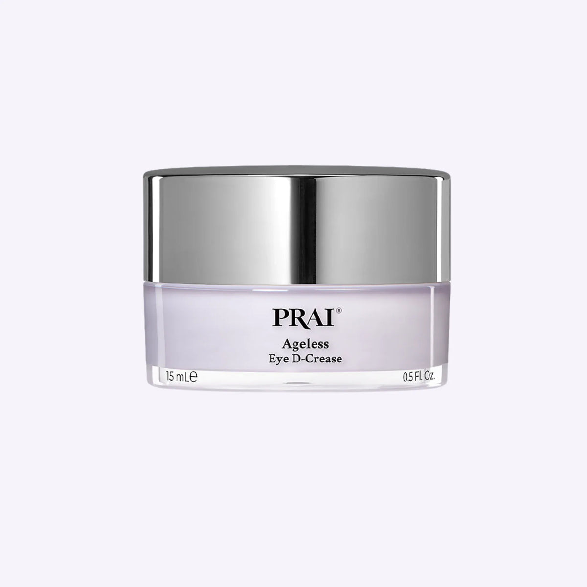PRAI Beauty Ageless Eye D-Crease cream tube placed on a white background
