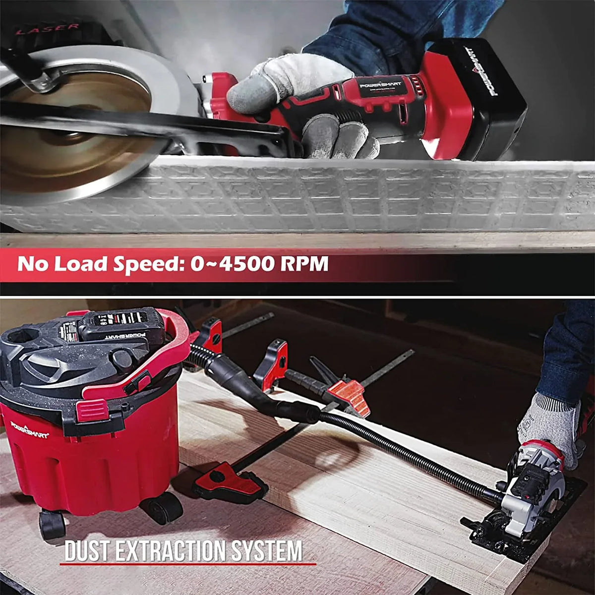 A compact cordless mini circular saw with included 4.0Ah battery and charger, ideal for precise, detailed cutting.