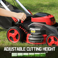 80V 26" Brushless Cordless Self-Propelled Lawn Mower w/ Battery & Charger PS76826 product image for TrustyMall.
