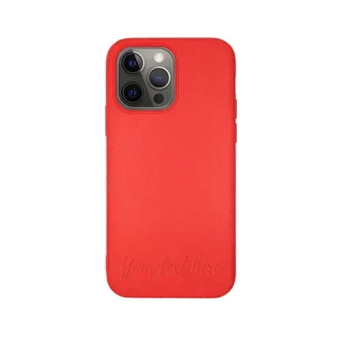 Biodegradable Personalized Phone Case - Red - Trustymall