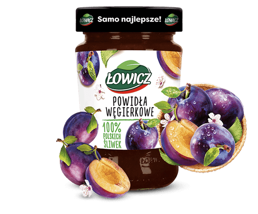 Lowicz Plum Butter (Powidlo Wegierkowe) 290g