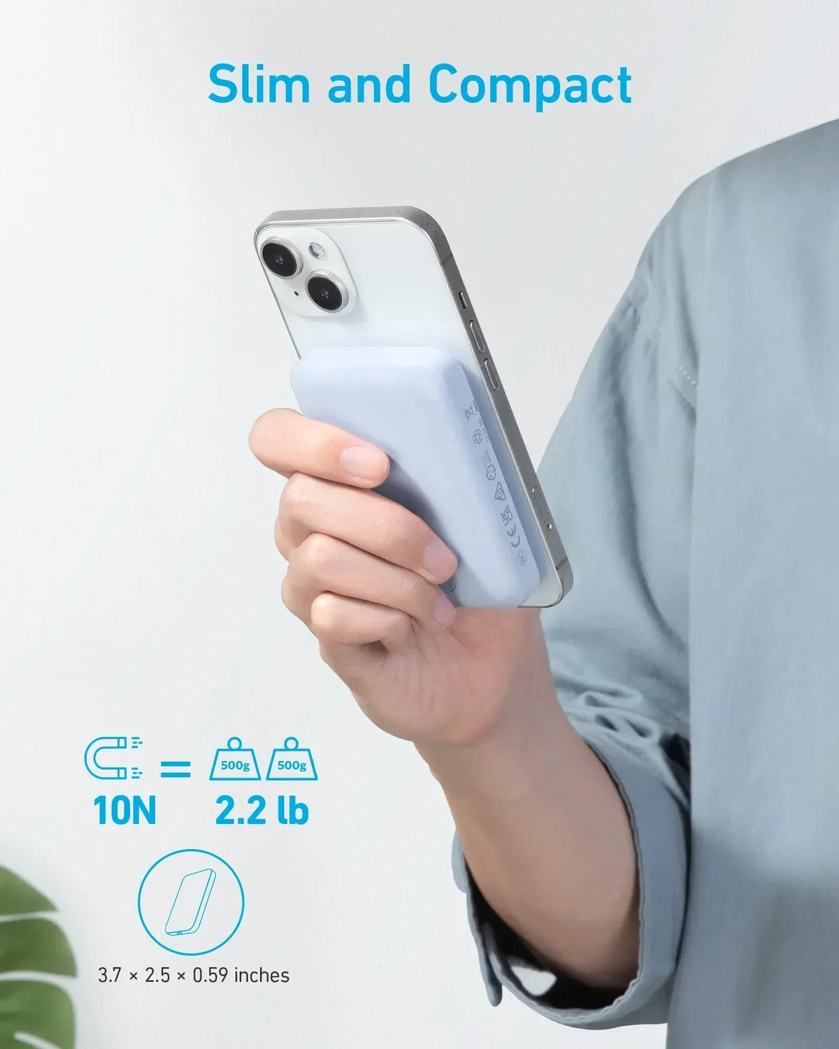 Anker 321 MagGo Battery (PowerCore Magnetic 5K) - Trustymall