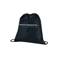 Backpack partially open showing top zipper closure and silver hardware