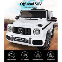Mercedes-Benz Kids Ride On Car Electric AMG G63 Licensed Remote Cars