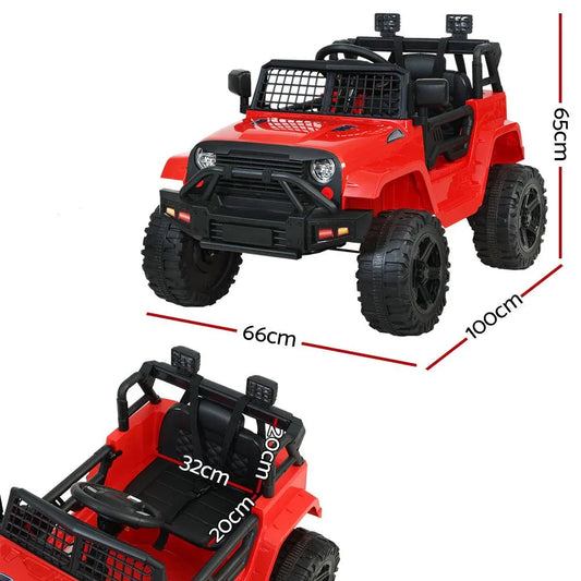 Rigo Kids Ride On Car Electric 12V Car Toys Jeep Battery Remote