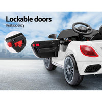 Rigo Kids Ride On Car Electric Toys 12V Battery Remote Control White