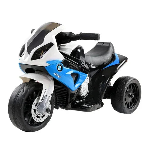 Kids Electric Ride On Car Police Motorcycle Motorbike BMW Licensed - Trustymall