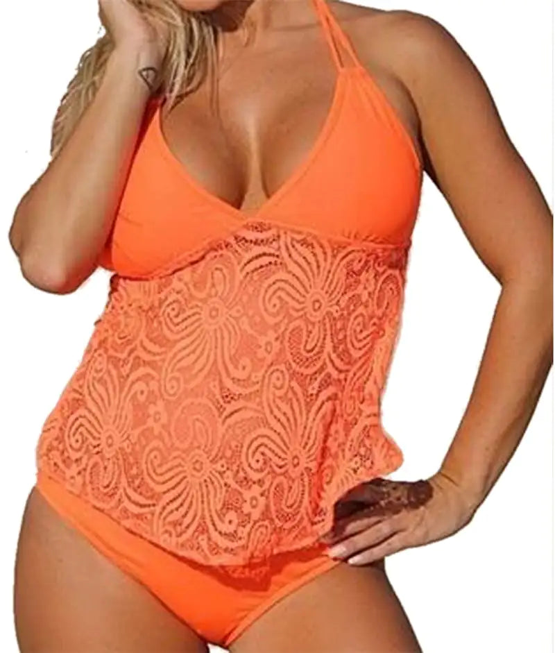 Plus Size Women's Bikini Swimsuit