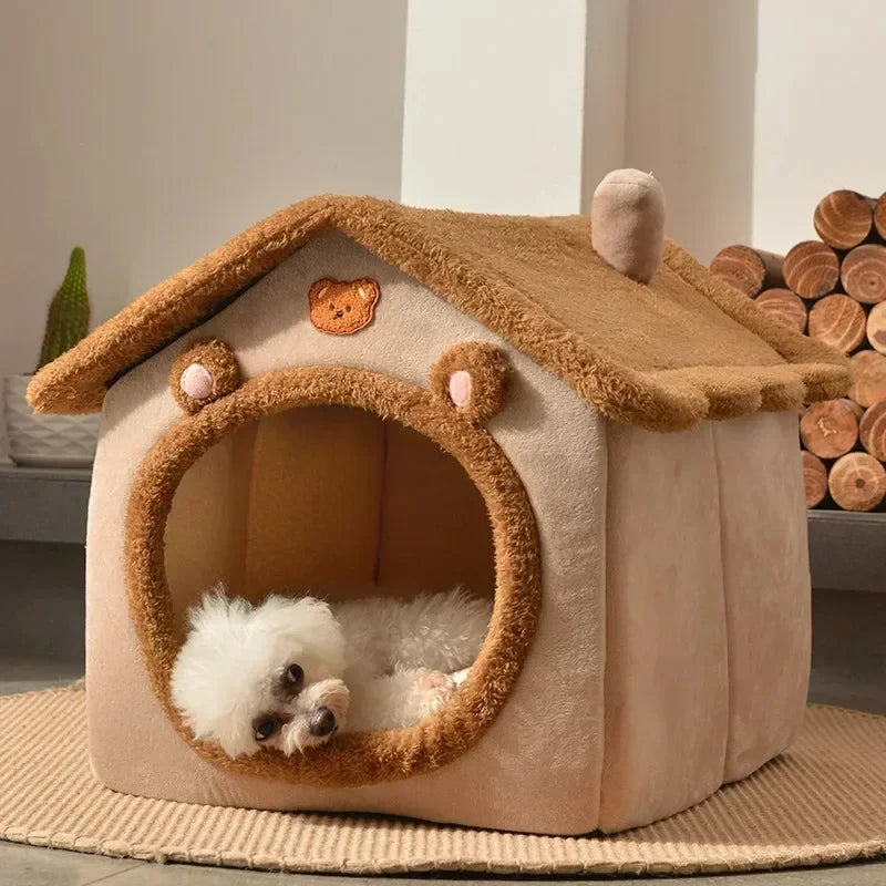 Folding houses for small and medium sized dogs