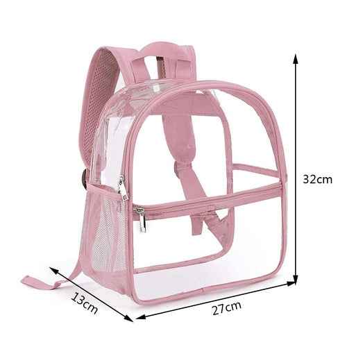 Clear Backpack Stadium Approved Transparent Clear Mini Backpack for