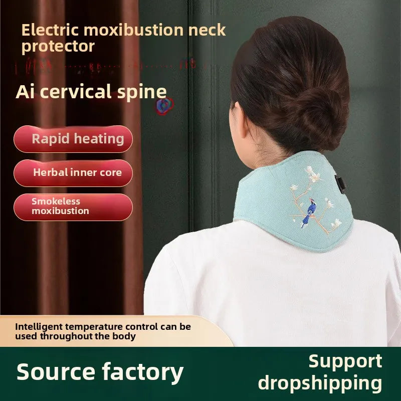Electric Wormwood Neck Wrap Heat  Comfort