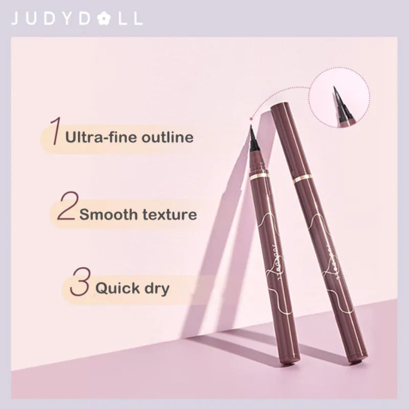 Judydoll Ultra-fine Liquid Eyeliner Pen Matte Lying