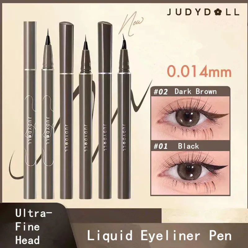 Judydoll Ultra-fine Liquid Eyeliner Pen Matte Lying