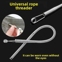 Bendable Spring Drawstring Threader Clip Pants Hoodies Elastic Band