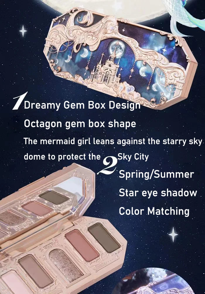 Flower Knows Moonlight Mermaid Eyeshadow Palette