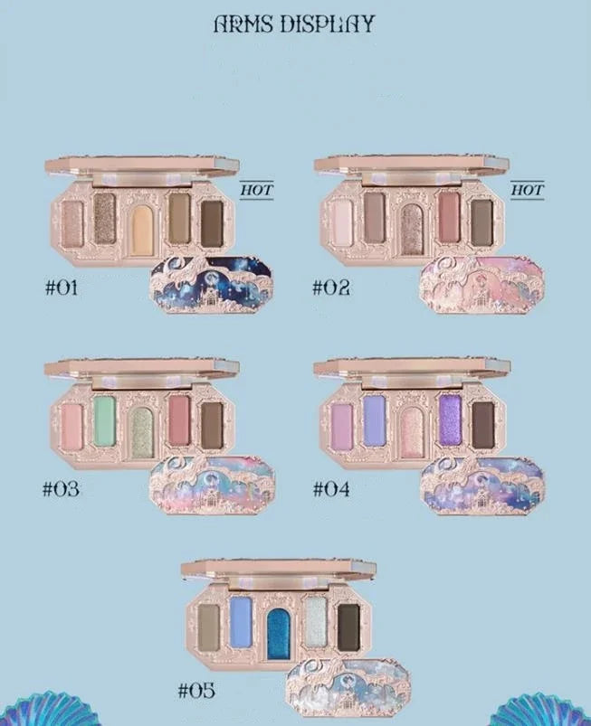 Flower Knows Moonlight Mermaid Eyeshadow Palette