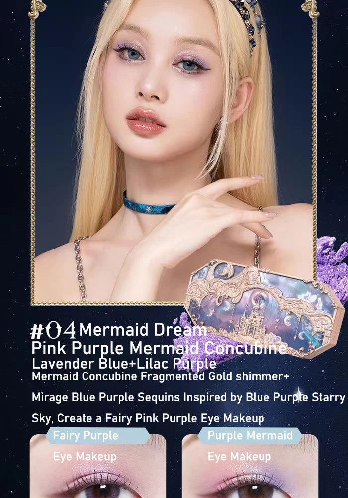 Flower Knows Moonlight Mermaid Eyeshadow Palette
