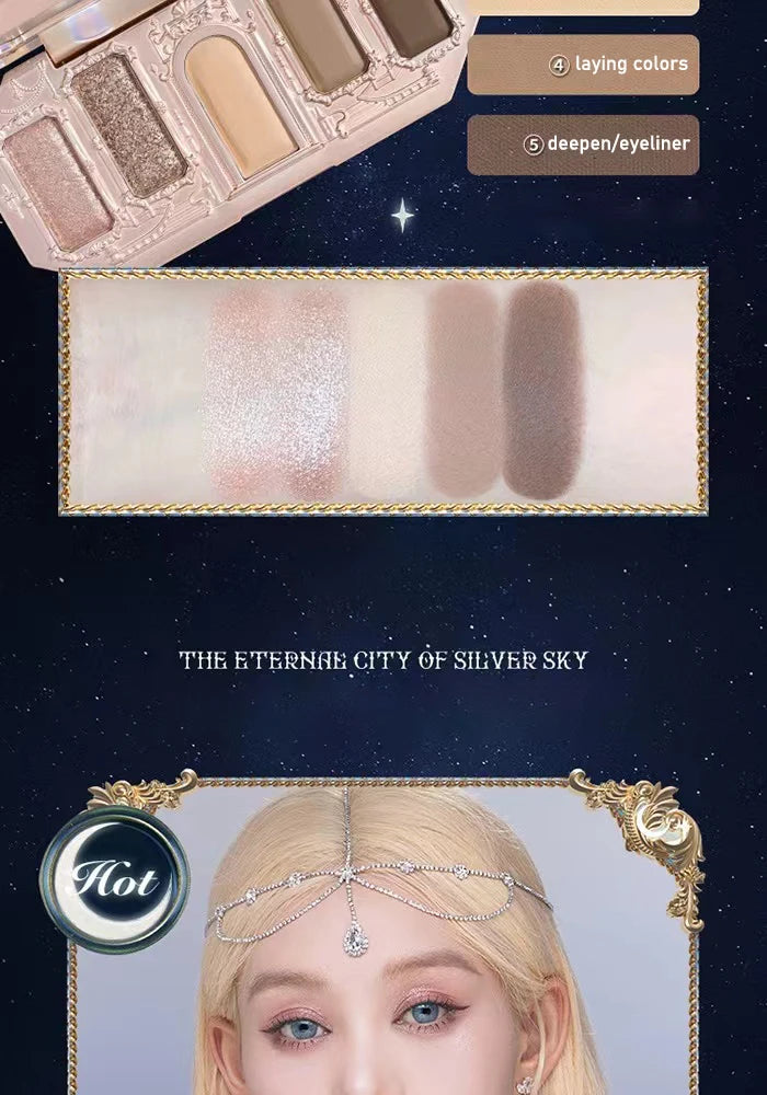 Flower Knows Moonlight Mermaid Eyeshadow Palette