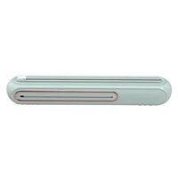 Magnetic Refillable Plastic Wrap Dispenser With Cutter, Tin Aluminum
