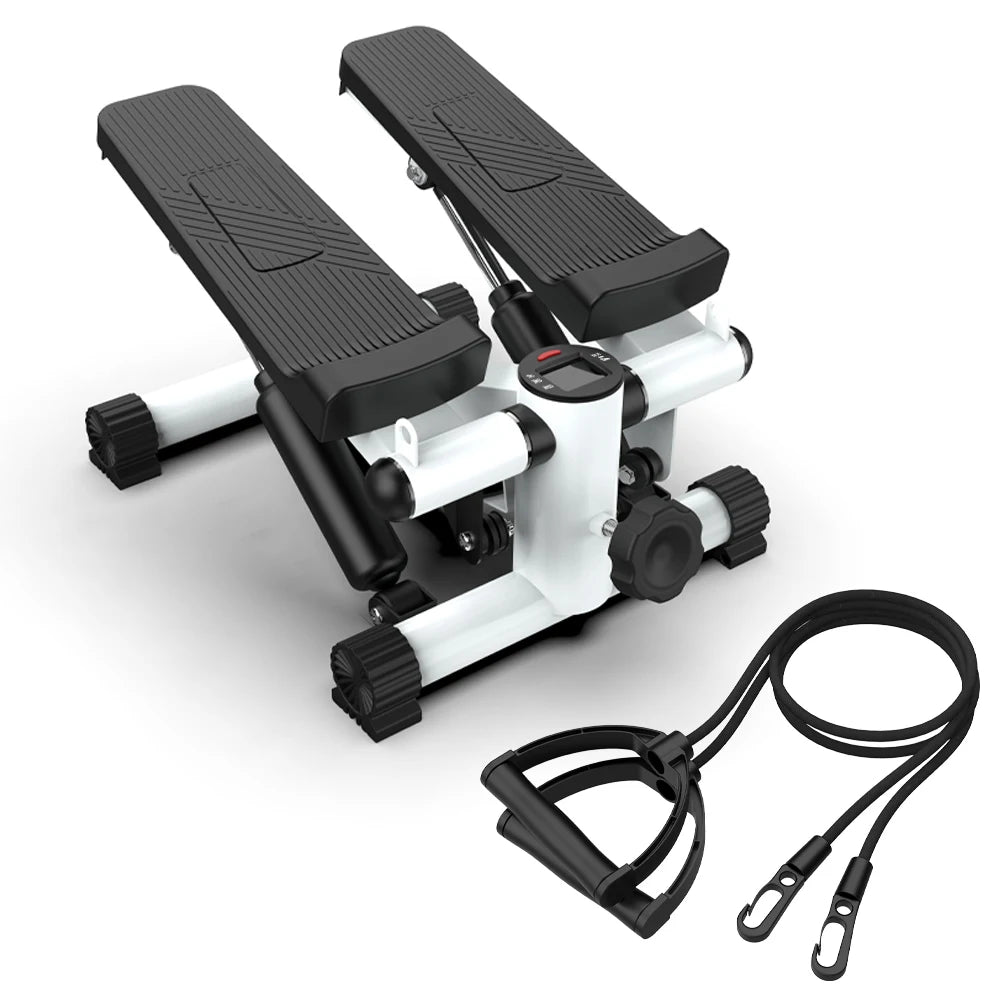 Mini stepper for sports, stepper with resistance band