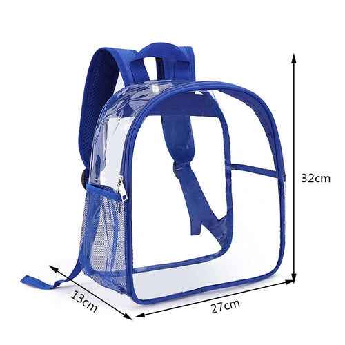Clear Backpack Stadium Approved Transparent Clear Mini Backpack for