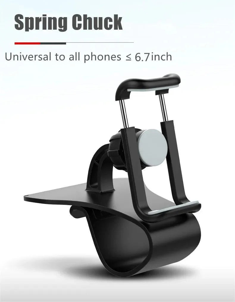 360 Rotatable Car Phone Holder Universal Cell Phone Stands Car Rack Dashboard Support for Auto Grip Mobile Phone Fixed Bracket