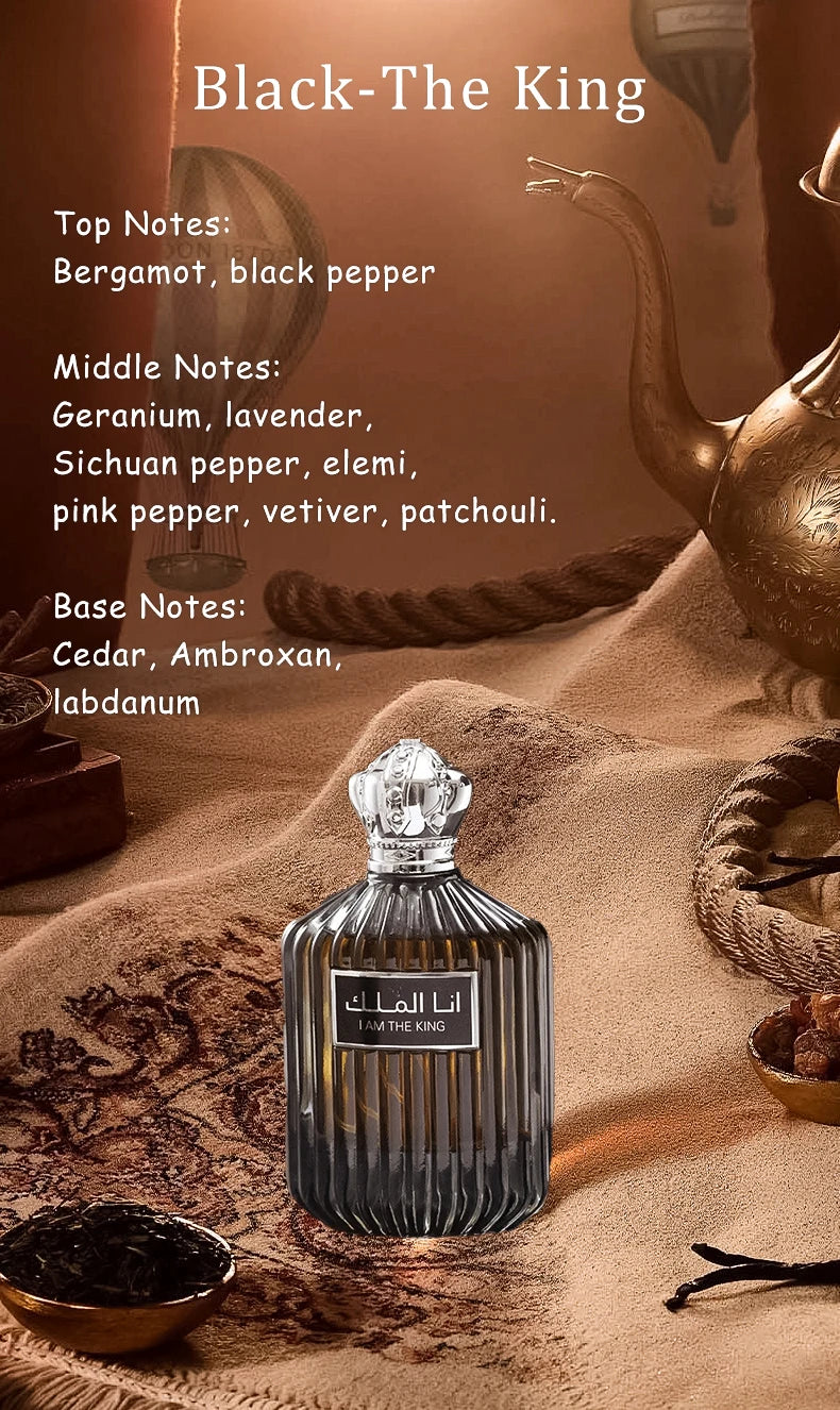 100ml High Quality Original Mens Perfume Dubai Prince | Ships from US