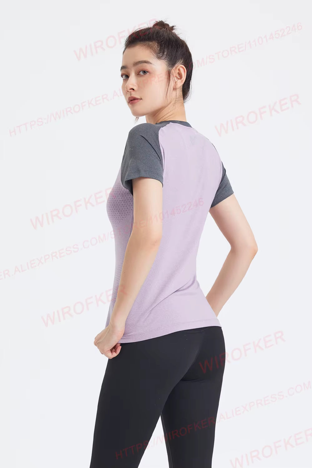Fitness Women Shirts Quick Dry Yoga Sport T Shirt Gym Running Sportswear Tops Short Sleeve Training Blouses Jersey Jogging Tee