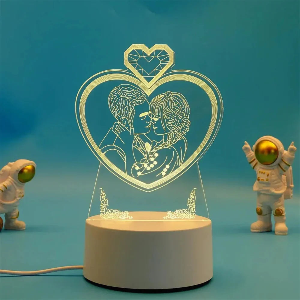 3D Artisitc Light with Stand