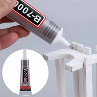 Three tubes of multi-purpose adhesive in different sizes for repairing electronics, crafts, and jewelry.