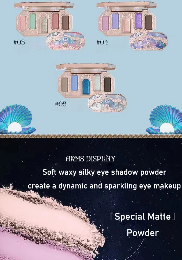 Flower Knows Moonlight Mermaid Eyeshadow Palette