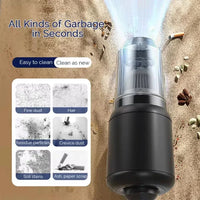 Car Vacuum Cleaner 5 in1 Lightweight Force Tool Machine for Bathroom - Trustymall