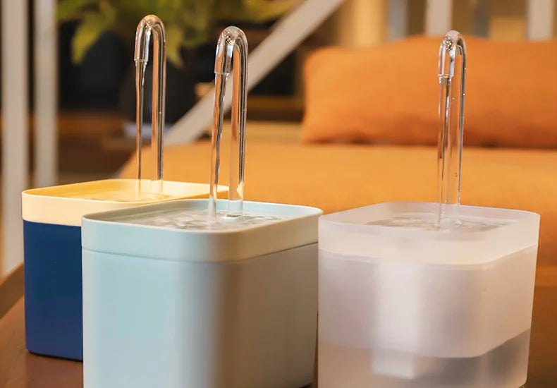 Ultra-Quiet Pet Water Fountain Auto Filter USB Electric