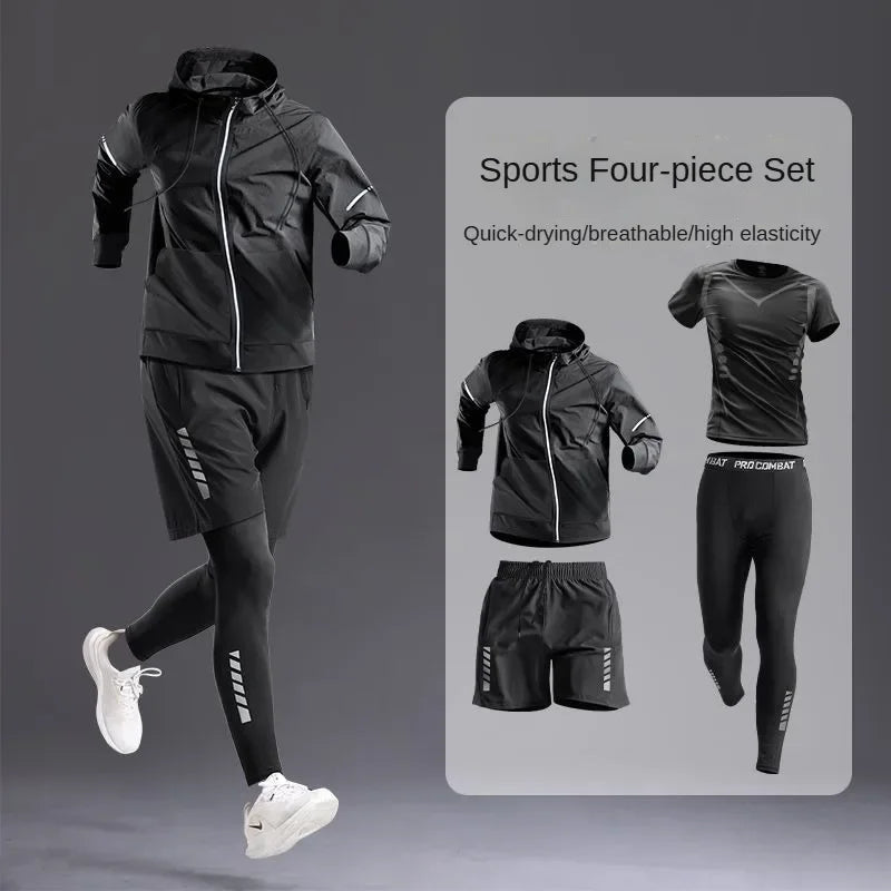 All-Season Men's Sportswear Set/Suit - Tracksuit | Ships from US