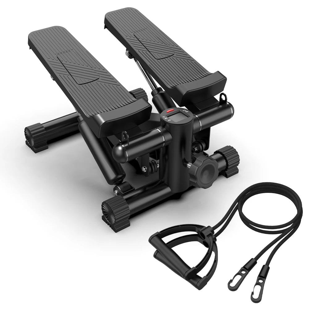 Mini stepper for sports, stepper with resistance band