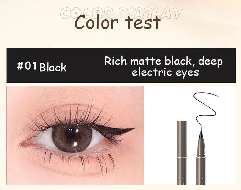 Judydoll Ultra-fine Liquid Eyeliner Pen Matte Lying