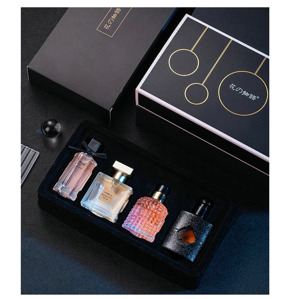 Gift Box Four Piece Set Women Perfume Spray 105ml