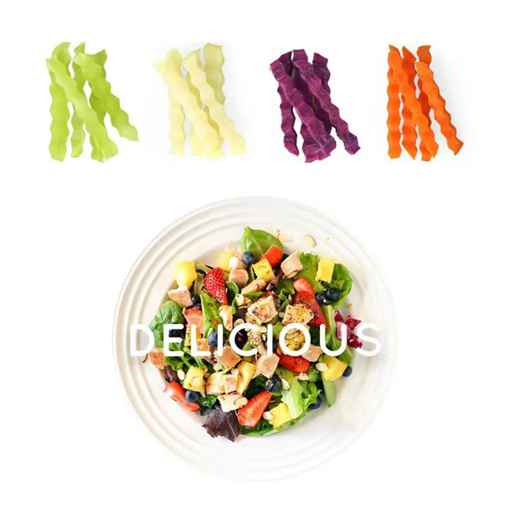 Potato Cutter Chip French Fry Maker Stainless Steel Wavy