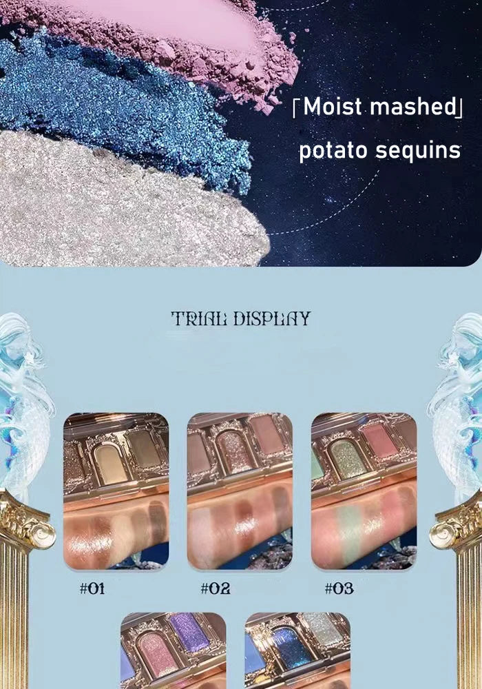 Flower Knows Moonlight Mermaid Eyeshadow Palette