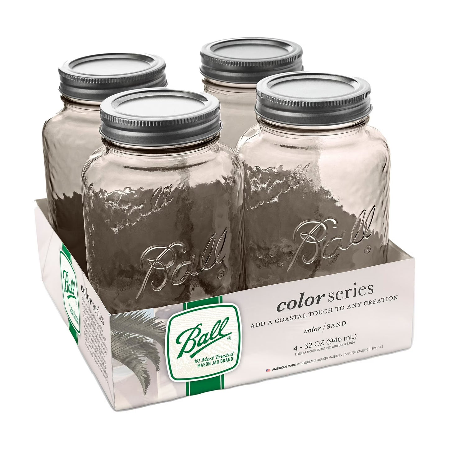 Ball 32 oz Canning Jars 4-Count