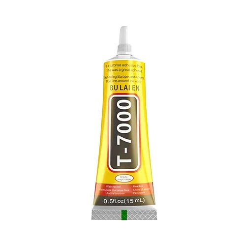 Three tubes of multi-purpose adhesive glue in different sizes, suitable for crafts, electronics, and jewelry repair.