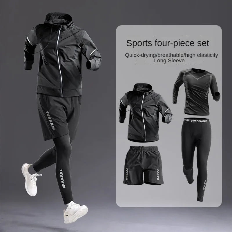 All-Season Men's Sportswear Set/Suit - Tracksuit | Ships from US