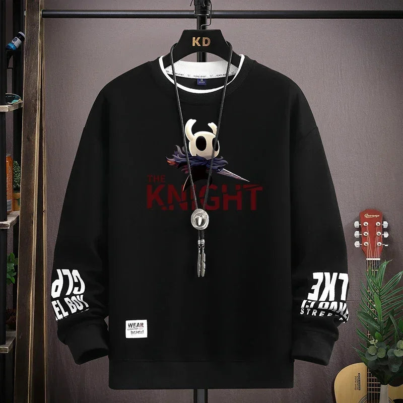 Autumn Men's Sweatshirt Cool Bear Print Long Sleeve | Ships from US