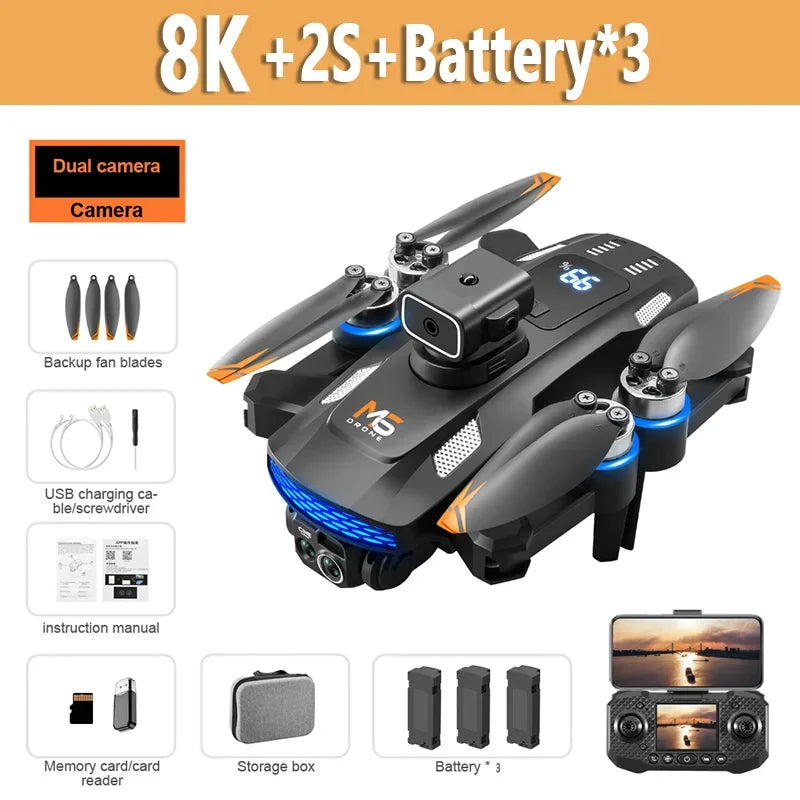 For Xiaomi M6 Drone Professional 8K Camera Drone