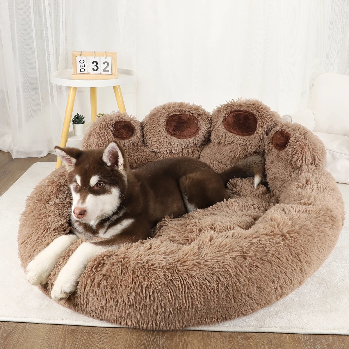 Fluffy Dog Bed Large Pet Products Dogs Beds Small Sofa